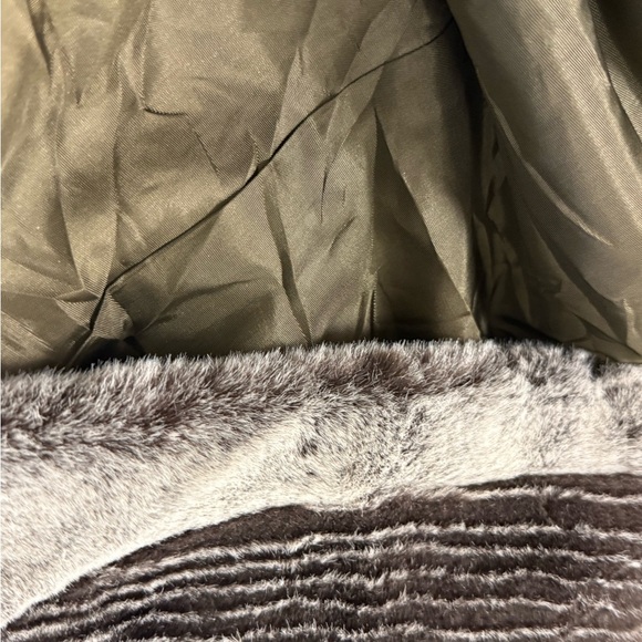 Couture Helene size 8 (UK see measurements) faux fur brown golden tones long - Picture 13 of 15